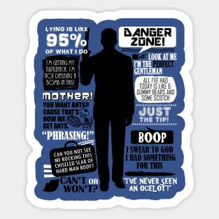 Sterling Archer Quotes Sticker